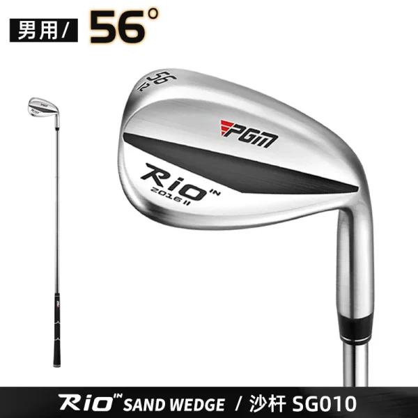 PGM Golf Clubs Sand Wedges Clubs 52/56/60 Degrees Men Women Silver Stainless steel rod head SG010 - Image 7