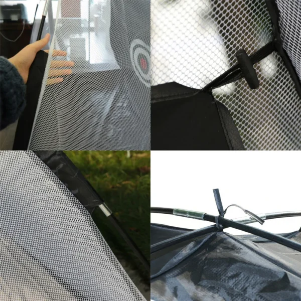 3M Golf Practice Net Indoor Outdoor Detachable Golf Training Net Chipping Hitting Cage Golf Target Portable Golf Sport Equipment - Image 5