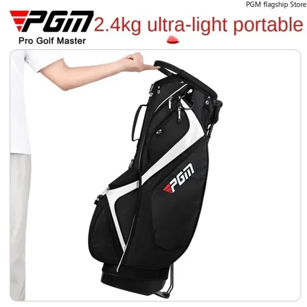 PGM Best-selling Golf Bag Men's and Women's Bracket Bag 14 Pole Slots Shoulder Lightweight Portable Golf Club Bag QB146 - Image 4