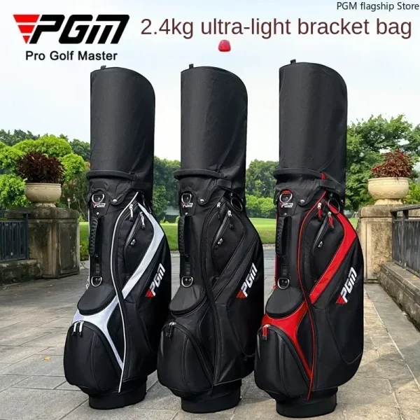 PGM Best-selling Golf Bag Men's and Women's Bracket Bag 14 Pole Slots Shoulder Lightweight Portable Golf Club Bag QB146 - Image 2
