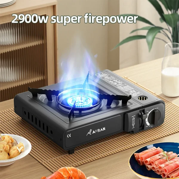 Card Stove, Household Outdoor Portable Card Stove, Gas Stove, Suitable For Camping, picnicking, Household Use - Image 5