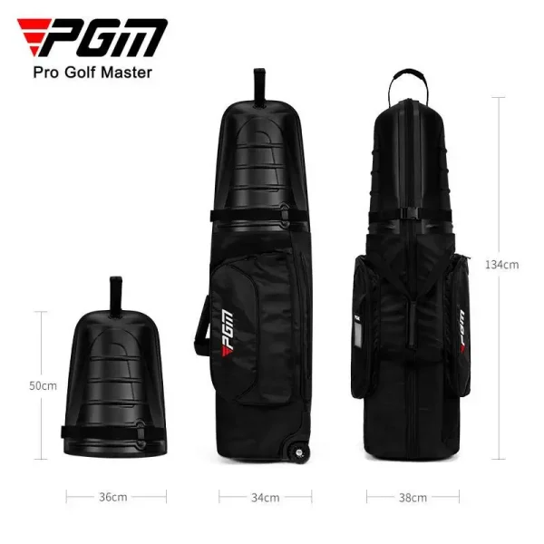 PGM Golf Aviation Bag Men Women Hard Shell Anti Collision Squeeze Aircraft Consignment Belt Roller Skating Travel Bags HKB014 - Image 4
