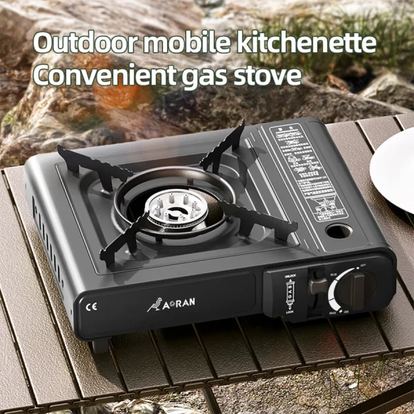 Card Stove, Household Outdoor Portable Card Stove, Gas Stove, Suitable For Camping, picnicking, Household Use - Image 6
