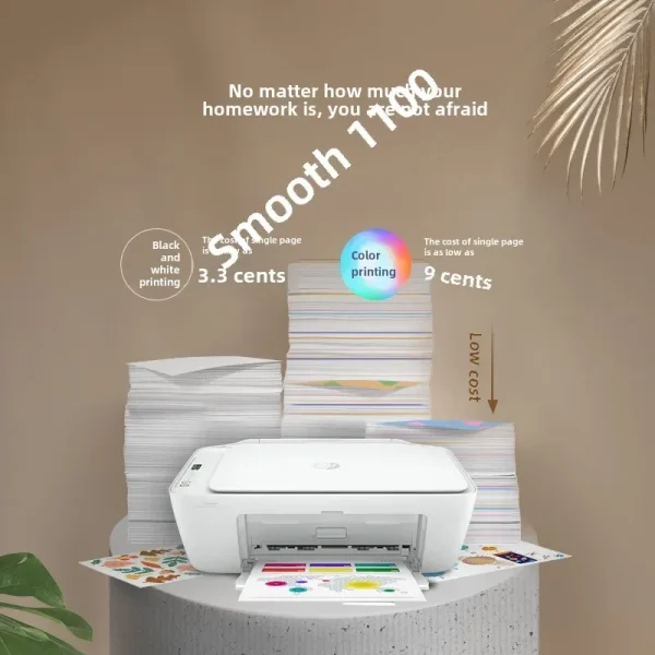 DJ 4825 Color Wireless Inkjet Printer Home, Large Print Volume Low Cost Photo Printer Student - Image 3