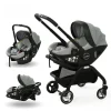 Multi functional newborn baby sleeping basket, baby safety seat, baby stroller, multi-purpose portable four-wheel stroller - Image 11