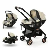 Multi functional newborn baby sleeping basket, baby safety seat, baby stroller, multi-purpose portable four-wheel stroller - Image 7