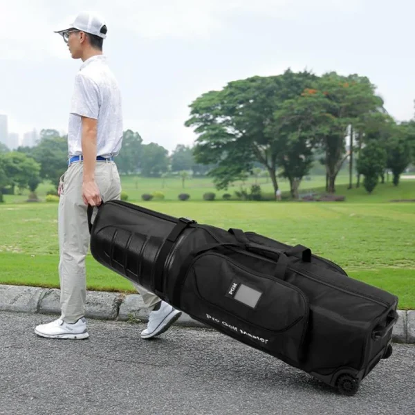 PGM Golf Aviation Bag Men Women Hard Shell Anti Collision Squeeze Aircraft Consignment Belt Roller Skating Travel Bags HKB014 - Image 6