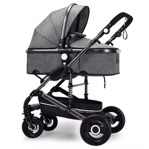 Coches Para Bebes. 3-in-1 Combination Baby Pram Pushchair With Car Baby Seat Travel System Baby Stroller 3 In1 With Car Seat - Image 6