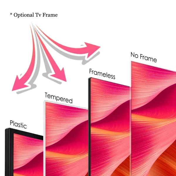 Unbreakable Smart TV 75 Inch Larger Screen TV Home Heater 4K UHD Television - Image 6