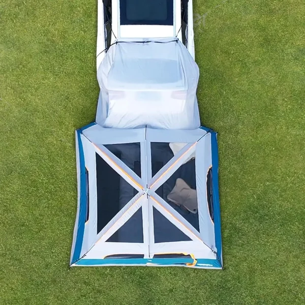 UNP SUV Tent for Camping, 6-Person Car Camping Tent, SUV Tailgate Tent for Outdoor, Easy Set Up Tent with Rainfly 10'x9'x78in(H) - Image 4