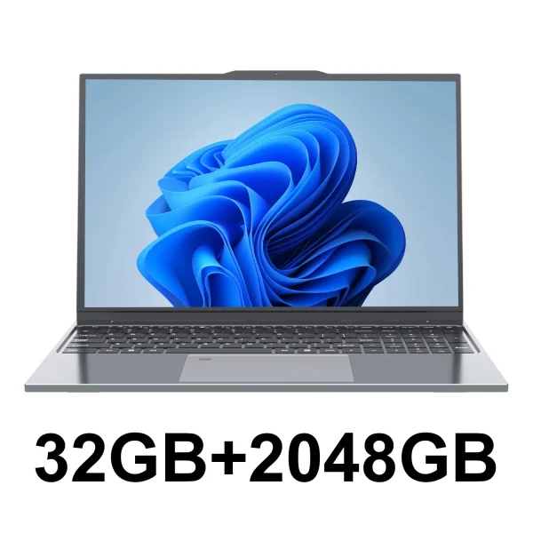 NEW 15.6 "laptop Intel Core i7-6500U 32GB RAM 2048GB SSD ROM 5000mAh Windows 11 Pro 3-year warranty portable laptop - Image 7