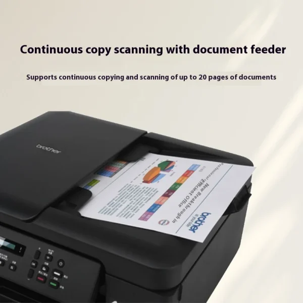 Brother DCP-T735DW Color Inkjet Double sided Printer Copy Scanning Integrated Machine Custom Home Office Three-In-One A4 Printer - Image 5