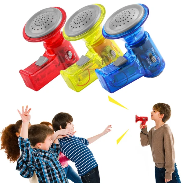 HOT SALE Funny Multi Voice Changer Amplifier 3 Different Voices Fun Toy Speaker Kids Educational Toys For Children Girl Gift - Image 5