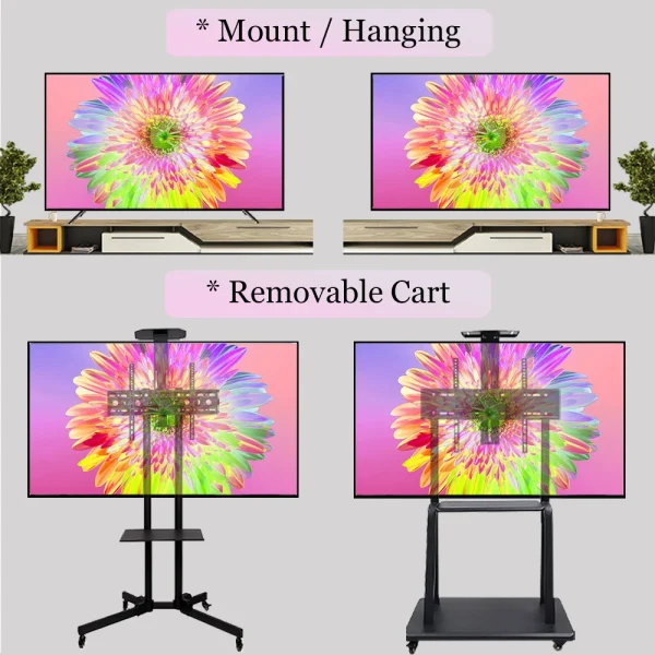 Unbreakable Smart TV 75 Inch Larger Screen TV Home Heater 4K UHD Television - Image 4