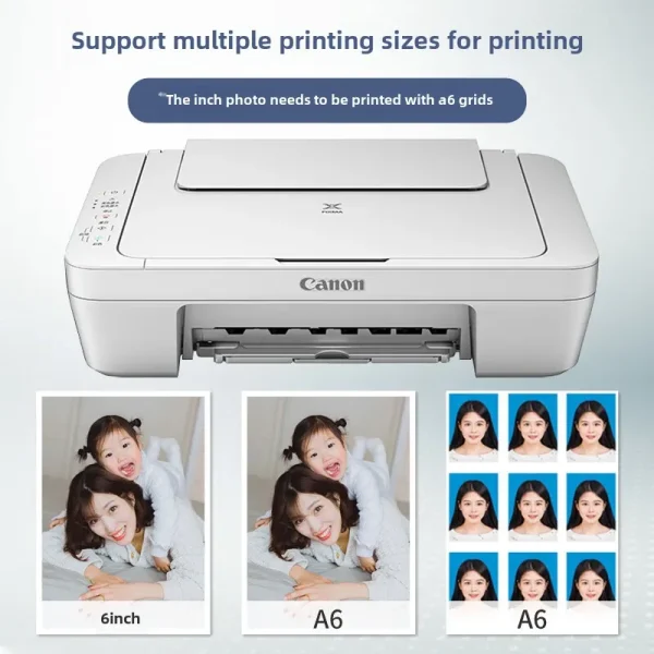 MG2580WH printing, copying and scanning all-in-one machine, inkjet color printer, home photo, student office can add ink, - Image 5