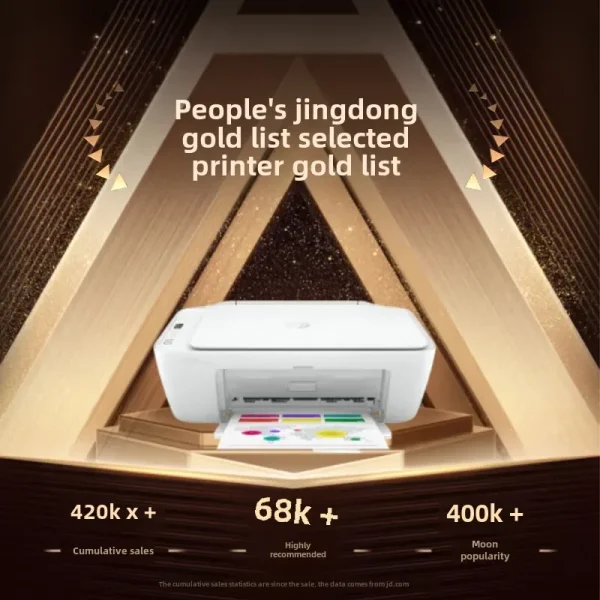 DJ 4825 Color Wireless Inkjet Printer Home, Large Print Volume Low Cost Photo Printer Student - Image 2