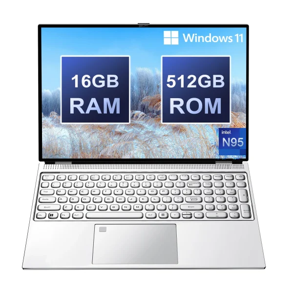 2024 New 16" Inch 4K Laptop, 120 Hz ultra-clear screen, Windows 11 Pro Portable PC Gaming notebooks 32GB 2TB fingerprint unlock - Image 10