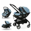 Multi functional newborn baby sleeping basket, baby safety seat, baby stroller, multi-purpose portable four-wheel stroller - Image 9