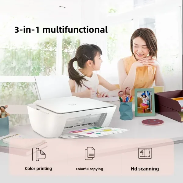 DJ 4825 Color Wireless Inkjet Printer Home, Large Print Volume Low Cost Photo Printer Student - Image 5