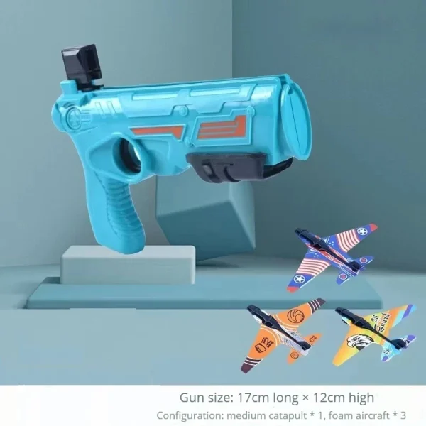 Children's Toy for Boys 3 to 5 Years Ejection Aircraft Shooting Game Outdoor Parent-child Sport Toys Kids Aircraft Set Plane Toy - Image 8